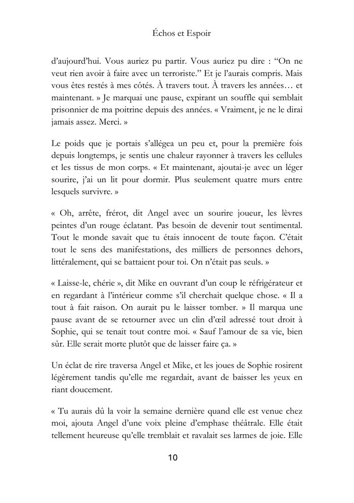 Page 16 d’Échos et Espoir