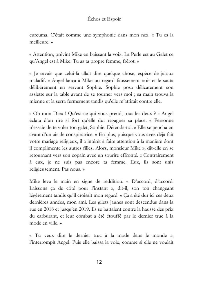 Page 18 d’Échos et Espoir