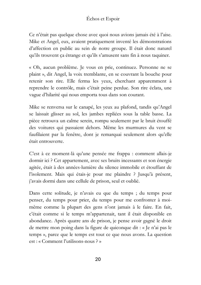 Page 26 d’Échos et Espoir