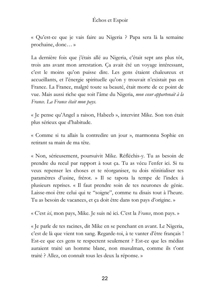 Page 28 d’Échos et Espoir