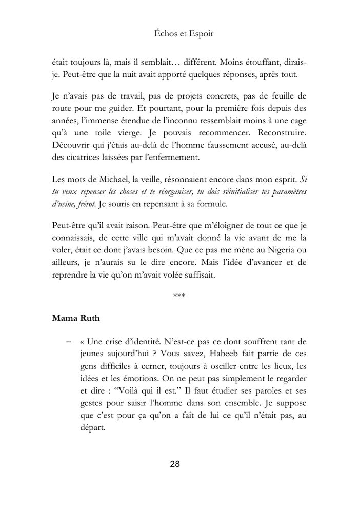 Page 34 d’Échos et Espoir